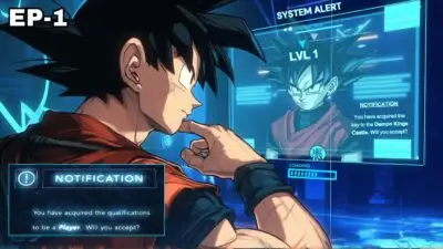What if Goku Had a System | Solo Leveling Crossover – CHAPTER 1 Cover